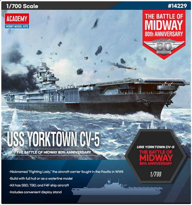 USS Yorktown CV-5 "Battle of Midway" (1:700)
