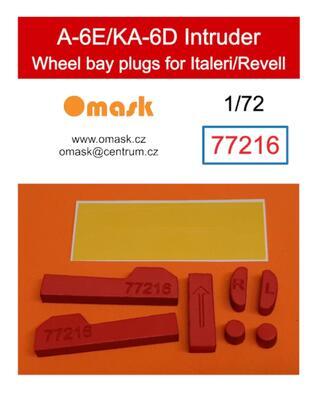 77216 1/72 A-6E/KA-6D Intruder wheel bay plugs (for Italeri/Revell)
 - 1