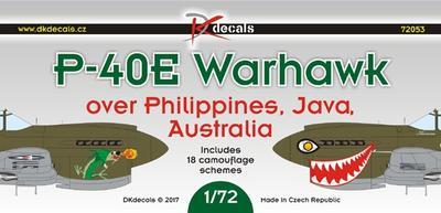 P-40E Warhawk over Philippines, Java, Australia