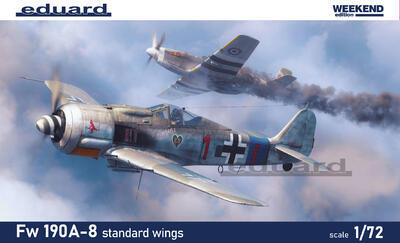 Focke Wulf Fw 190A-8 standard wings 1/72 weekend