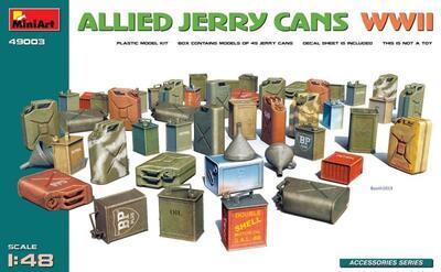 Allied Jerry Cans WWII (45 pcs., incl.decals)