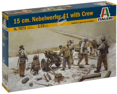 15 cm. NEBELWERFER 41 with CREW 