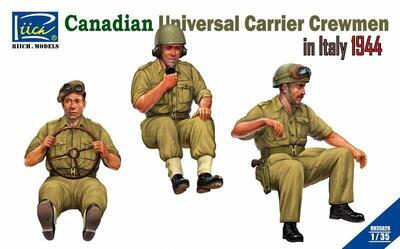 Canadian Universal Carrier Crewmen in Italy 1944