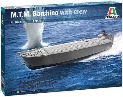 M.T.M. "Barchino" with crew (1:35)