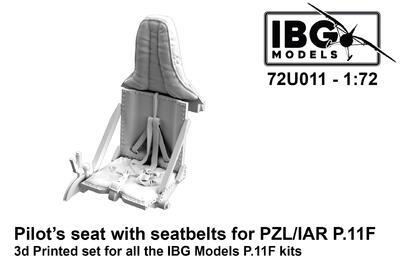 Pilot´s Seat with belts PZL/IAR P-11F