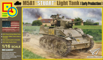 M5A1 "STUART" LIGHT TANK Early Production