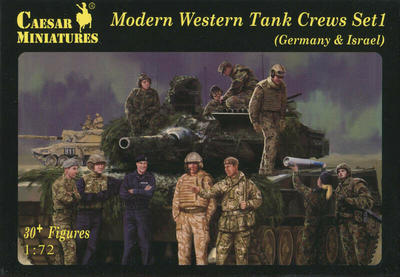 Modern Western Tank Crews Set1 (Germany &Israel) 30+ Figures - 1