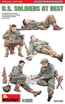 U.S. Soldiers At Rest