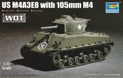 US M4A3E8 with 105 mm M4 - VOT