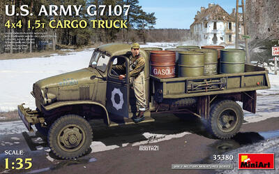 U.S. ARMY G7107 4X4 1,5t CARGO TRUCK  1:35 - 1