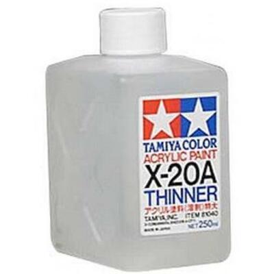 Tamiya Acrylic Paint X-20A Thiner (ředidlo pro vodové barvy)