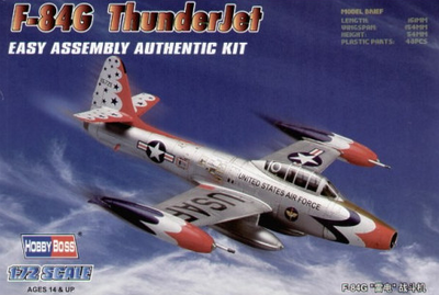 Republic F-84G Thunderjet - Easy Assembly Athentic Kit