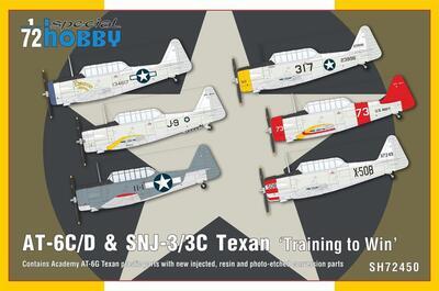 AT-6C/D & SNJ-3/3C Texan ‘Training to Win’ 1/72 