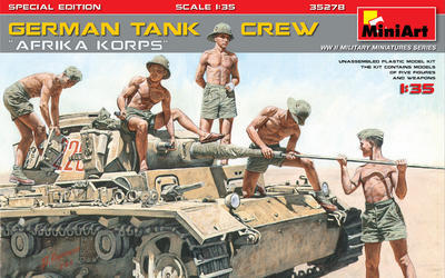 German Tank Crew "Afrika Corps"