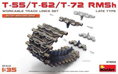T-55/T-62/T-72 RMSh Workablr Track Links Set Late Type - 1