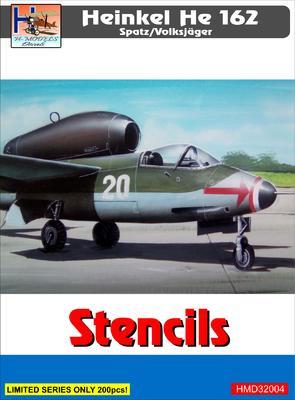 Heinkel He 162 Spatz - Stencils  - 1