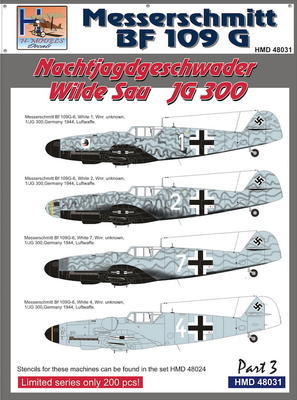 Messerschmitt BF 109 G - Nachtjagdgeschwader Wilde Sau JG 300 part 3 - 1