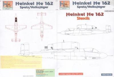 Heinkel He 162 - Volksjager - Stencils