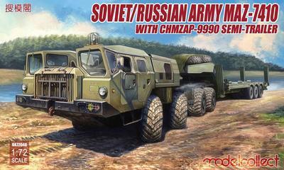 Soviet/Russian Army MAZ-7410 w.ChMZAP