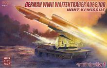 German WWII E-100 Panzer Weapon Carrier with V-1 Missile Launcher
