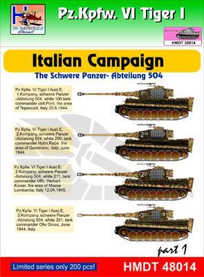 Pz. Kpfw. VI Tiger I - Italian Campaign - Abteilung 504 - 1