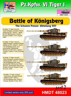 Pz. Kpfw VI Tiger I - Battle of Konigsberg - The schwere Panzer - Abteilung 507 - 1