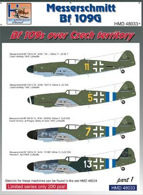 Messerschmitt BF 109 G - Bf 109s ver the Czech territoy part 1