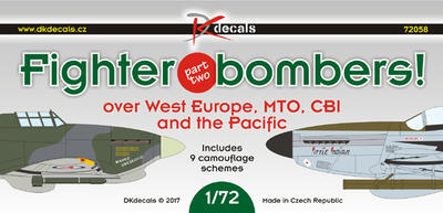 Fighter Bobers over WEST Europe, MTO, CBI and the Pacific