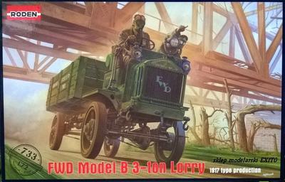 FWD Model B 3-ton Lorry 1917 type production