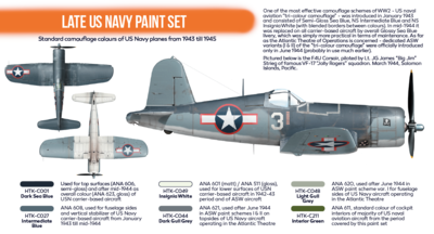 Late US Navy Paint Set, sada barev - 2