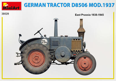 GERMAN TRACTOR D8506 MOD. 1937 - 2