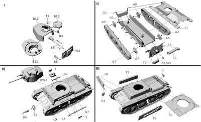 German Light Tank Pz.Kpfw 38(T) Ausf.D - 2