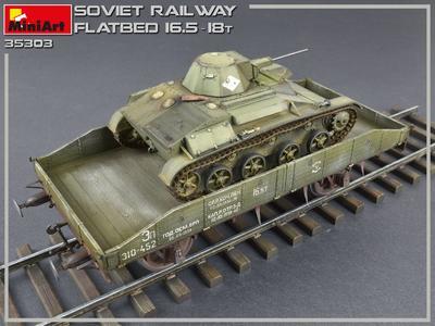 Soviet Railway Flatbed 16,5-18 t - 2