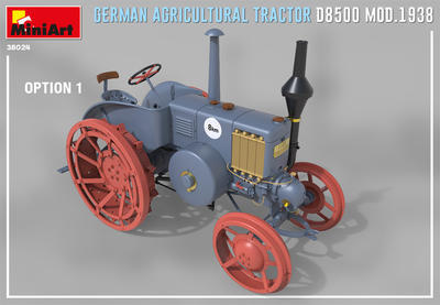 GERMAN AGRICULTURAL TRACTOR D8500 MOD. 1938 - 2