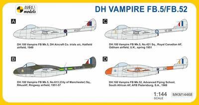 DH VAMPIRE FB.5/FB. 52 - 2
