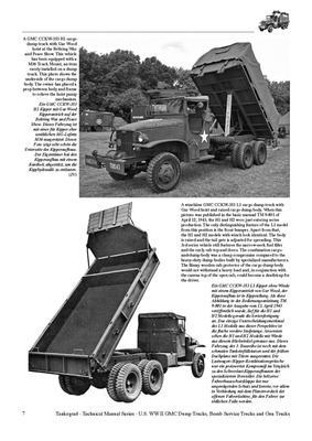 TM U.S. WWII GMC CCKW 2 1/2 ton 6x6 Dump Truck,..... - 2