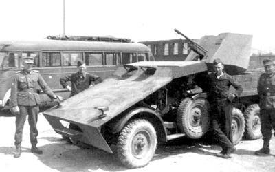 Armored Krupp Protze Kfz.69 with 3,7cm Pak 36 (late version)  - 2