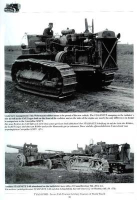 Tyagatshi Soviet Artillery Tracktor in Red army and Wehrmacht service in WWII - 2