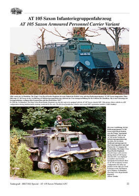 AT 105 SAXON Wheeled Armoured Personnel Carrier  - 2