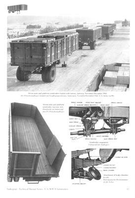 TM U.S. WWII Semitrailers for Autocar, Federal & IHC Tractor Truck - 2