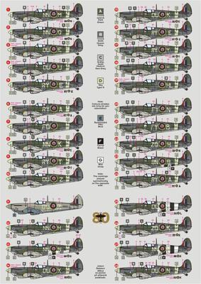 Spitfire Mk.Vc,Mk.VI,mk.VII,Mk.IX,Mk.XVI letouny používané čsr letci v RAF - 2