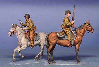 U.S. Horsemen Normandy 1944 - 2