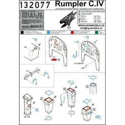 Rumpler C.IV interior 1:32 - 2