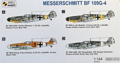 Messerschmitt BF 109G-4 2in1 - 2