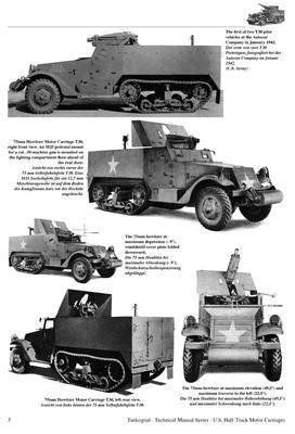 TM U.S. WWII Half-Track Mortar Carriers, Hotwizer Motor Carriages & Gun Motor Carriages - 2