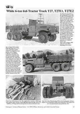 TM U.S. WWII White, Brockway & Corbit 6-ton 6x6 Truck - 2