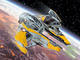 Anakin's Jedi Starfighter - Star wars  1:58, stavebnice + barvy, lepidlo a štětce.   - 2/2