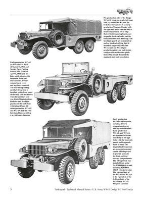 TM U.S. WW II Dodge WC62-WC63 6x6 Trucks - 2