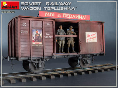 Soviet Railway Wagon "Teplushka"  - 2