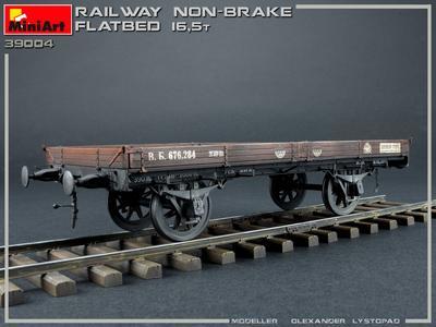 Railway Non-Brake Flatbed 16,5t - 2